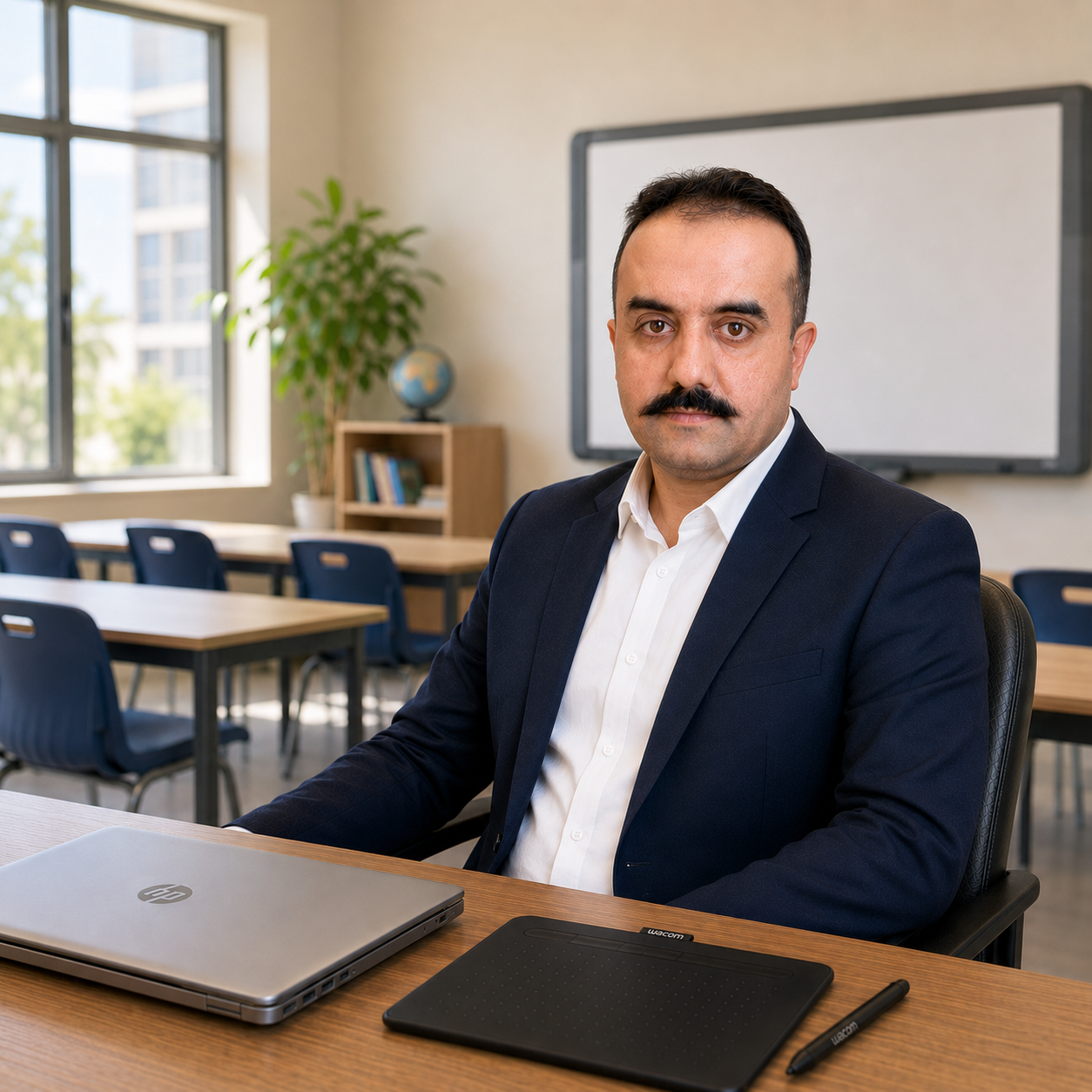 Portrait of Waqas Ahmed